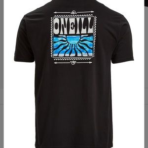 O’Neill black graphic t-shirt. SZ. S. NWT